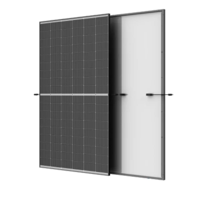 Trinasolar 510W Vertex S+ Dual Glass N-type iTOPCon Solar Module – Black Frame/White Backsheet